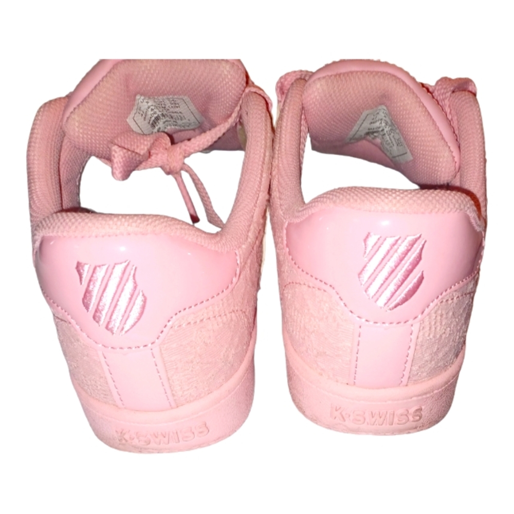 K-SWISS Pink Lace 💗 Sneakers Rare EUC - Picture 3 of 5